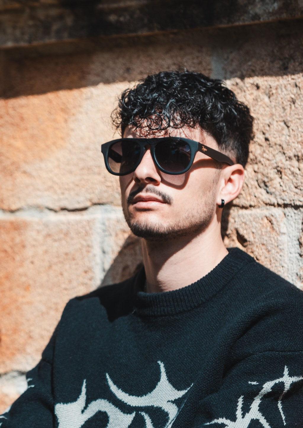 Limited Eyewood Dream - Black - Wayfarer/Aviator-2